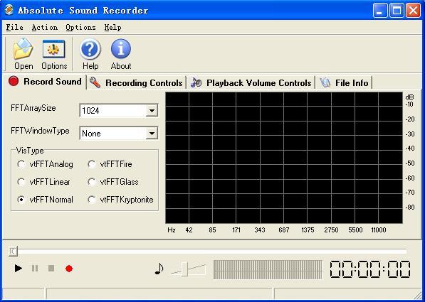 Absolute Sound Recorder Screenshot